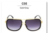 VictoryLip Hot Square Sunglasses Men Women Couple Luxury Brand Design Lady Shades Celebrity Brad Pitt Sun Glasses Superstar Male