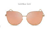 VictoryLip 2016 New Cat eye Brand Designer Sunglasses Women FeMale Fashion  Metal Frame Lady UV400 Mirror Gothic Sun Glasses