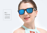 VIAHDA resin lens Men Polarized Mirror Sun Glasses Male Driving Fishing Eyewear Accessories Sunglasses For Men