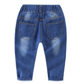 2-6Yrs Children Broken Hole Pants Trousers 2017 Baby Boys Girls Jeans Brand Fashion Autumn Kids Trousers Children Clothing AAAA