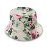 2-6T Baby Cartoon Print Bucket Sun Hat Floral Children Summer Panama Caps Baby Girls Fisherman Straw Hat Kids Boys Topee cap
