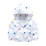 2-6T Baby Boys Girls Jacket Coats 2017 Summer Cars Printing Hooded Boys Jackets Fashion Boys Clothing Outwear&amp;Coats for Kids