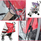 Universal Strollers Pushchairs Practical Baby Carriage Waterproof Stroller Dust Rain Pushchair Cover Windshield Wheelchair