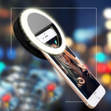 Universal Selfie LED Ring Flash Fill Light Clip Camera For Phone For iPhone For SAMSUNG Smart Phone
