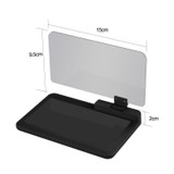 Universal H6 Smartphone Projector HUD Head Up Display Holder Car GPS Navigator Car Mount Stand Phone Holder Black Non-slip Mat
