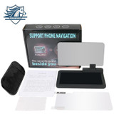 Universal H6 Smartphone Projector HUD Head Up Display Holder Car GPS Navigator Car Mount Stand Phone Holder Black Non-slip Mat