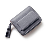 Unishow Small tassel women purse female mini wallet multifunction women coin purse zipper brand money change wallet
