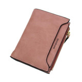 Unishow solid women short wallet small hasp women purse slim female wallet mini coin purse card holders