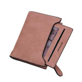 Unishow solid women short wallet small hasp women purse slim female wallet mini coin purse card holders