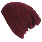 Unisex Winter Knitted Beanies Cap Solid Color Hat Warm Soft Beanie Skull Knit Hats Caps For Men Women Happybuy