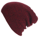 Unisex Winter Knitted Beanies Cap Solid Color Hat Warm Soft Beanie Skull Knit Hats Caps For Men Women Happybuy