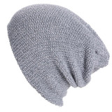 Unisex Winter Knitted Beanies Cap Solid Color Hat Warm Soft Beanie Skull Knit Hats Caps For Men Women Happybuy