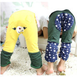 Unisex Boy Girl Baby Leggings PP Pants Cute Cartoon Aanimal Pattern Baby PP Pants Autumn Spring Kids Pants Cotton Trousers