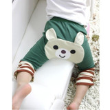 Unisex Boy Girl Baby Leggings PP Pants Cute Cartoon Aanimal Pattern Baby PP Pants Autumn Spring Kids Pants Cotton Trousers