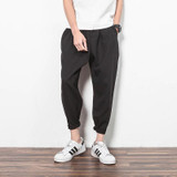 Unique Pocket Design Mens Joggers Mens Harem Pants Fashion Slim Fit Trousers Casual Sweatpants B80