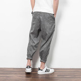 Unique Pocket Design Mens Joggers Mens Harem Pants Fashion Slim Fit Trousers Casual Sweatpants B80