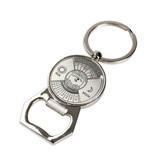 Unique Mini Perpetual Calendar Keychain Ring Keyring Bottle Opener
