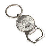 Unique Mini Perpetual Calendar Keychain Ring Keyring Bottle Opener