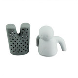 Unique Cute Tea Strainer, Interesting Life Partner Cute Mr Teapot Silicone Tea Infuser Filter Teapot for Tea &amp; Coffee Drinkware