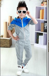 UNINICE Kids Clothes Sets Spring Boys Hoodied Jackets Coats+Pants 2Pcs sets Korean Fashion Clothing Sports Suit Kids Tracksuit