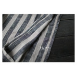 SCUWLINEN 2017 Summer Dresses Vintage Striped Batwing Sleeve Robe Maxi Long Loose Plus Size Women Dress Casual Linen Dress S193