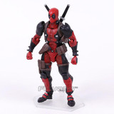 SCI-FI Revoltech Deadpool PVC Action Figures Collectible Model Toys 15cm