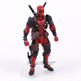 SCI-FI Revoltech Deadpool PVC Action Figures Collectible Model Toys 15cm