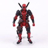 SCI-FI Revoltech Deadpool PVC Action Figures Collectible Model Toys 15cm
