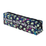 School Supplies Alien Prints Pencil Cases Students Stationery Storage Organizer Escolar Zipper Boys Gifts Pen Bags Makeup Bags