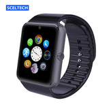 SCELTECH Smart Watch GT08 Clock Sync Notifier support SIM TF Card Connectivity iphone Android Phone Smartwatch PK dz09 u8 gv18