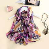 Scarf Silk Stoles and Scarves Soft chiffon Scarves Winter Charpes Blanket Scarf Plaid for women Foulard Femme Fulares Mujer
