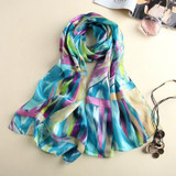 Scarf Silk Stoles and Scarves Soft chiffon Scarves Winter Charpes Blanket Scarf Plaid for women Foulard Femme Fulares Mujer