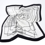 scarf 100% Silk Satin Small Square Scarf male Winter plaid neck Scarf men scarves bandana Luxury Brand foulard plaid Wrap hijab