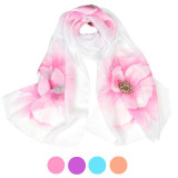 Scarf CHAMSGEND  Fashion Leopard Style Wrap Lady Shawl Chiffon Scarf PK  Fashion Accessories WillBeen Jan16 Drop Shipping