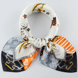 scarf  100% Silk Satin Small Square Scarf female neck Scarf Women Shawls bandana Luxury Brand Hair necklace Wrap Scarf hijab scarf  100% Silk Satin Small Square Scarf female neck Scarf Women Shawls bandana Luxury Brand Hair necklace Wrap Scarf hijab