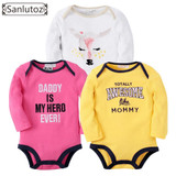Sanlutoz Baby Rompers Set Newborn Clothes Baby Clothing Boys Girls Brand Cotton Jumpsuits Long Sleeve Overalls Coveralls Winter
