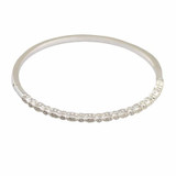 Alluring Brilliant Bangle Woman Jewelry Silver Bracelet Sterling-Silver-Jewelry Bracelets For Woman Wholesale Gift