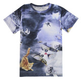 Alisister New Fashion Women/men Funny Cat T Shirt Print Animal 3d T-shirt Casual Mens Cartoon T Shirt Fighting Cat Tee Shirts Alisister New Fashion Women/men Funny Cat T Shirt Print Animal 3d T-shirt Casual Mens Cartoon T Shirt Fighting Cat Tee Shirts