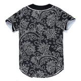 Alisister New Arrivals Men/women 3d T-shirt Unisex Summer Tops Print Flowers Lovely Button Shirts Hip Hop Baseball Jersey Tshirt