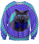 Alisister 2018 New Fashion Men/women's Unicorn Cat Hoodie Winter/autumn 3d Galaxy Sweatshirts Clothes Harajuku Animal Sweatshirt