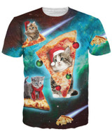 Alisister 2017 New 3d Cat T Shirt Printed Animal T-shirt Women Men Funny Clothing Harajuku Tee Shirt Casual Unisex 3d T Shirt
