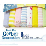 8Pcs Baby Infant Newborn Kids Bath Towel Washcloths Bathing Feeding Wipe Cloth Baby Wash Cloth Soft Baby Care Comfortable Wipes