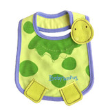 8pc/lot Hot Cotton Baby Bibs Infant Embroidered Saliva Towels Baby Burp Cloths Funny Baby Waterproof Bib
