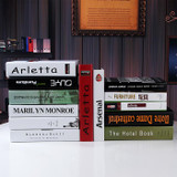 8PC book box simulation props Home Furnishing jewelry model decoration photography background Fake Book