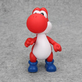 8cm Super Mario Bros Boo Ghost Yoshi Luigi Peach PVC Action Figures Figurines Collectibles Dolls Kids Toys For Boys Girls