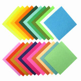 88 Colors/Lot 10X10CM Felt Fabric Polyester 1 MM Thick Non-woven Felt Handmade Fabric DIY Nonwoven Cloth