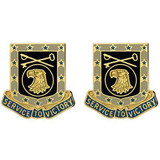 856th Quartermaster Battalion Unit Crest (Service to Victory)