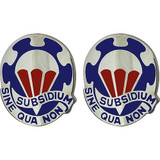 82nd Brigade Support Battalion Unit Crest (Subsidium Sine Qua Non)
