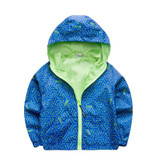 80-140cm 2017 Spring Kids Jacket Boys Casual Windbreaker Jackets Hooded Coats Breathable Children Clothes Outerwear &amp; Coats Blue
