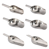 8-13Inch Stainless Steel Ice Scraper Food Buffet Candy Bar Ice Scoops Shovel J2Y